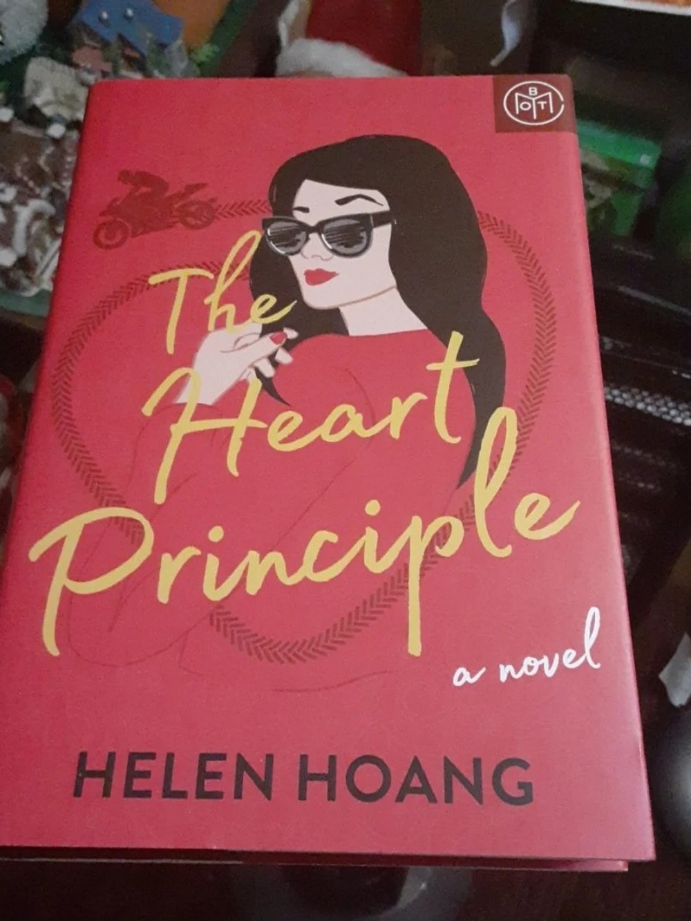 The Heart Principle by Helen Hoang - Red Coffee Table Book